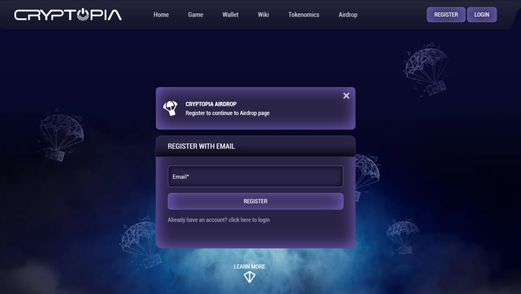 Cryptopia Airdrop