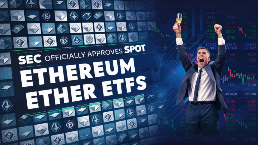 SEC Officially Approves Spot Ethereum Ether ETFs