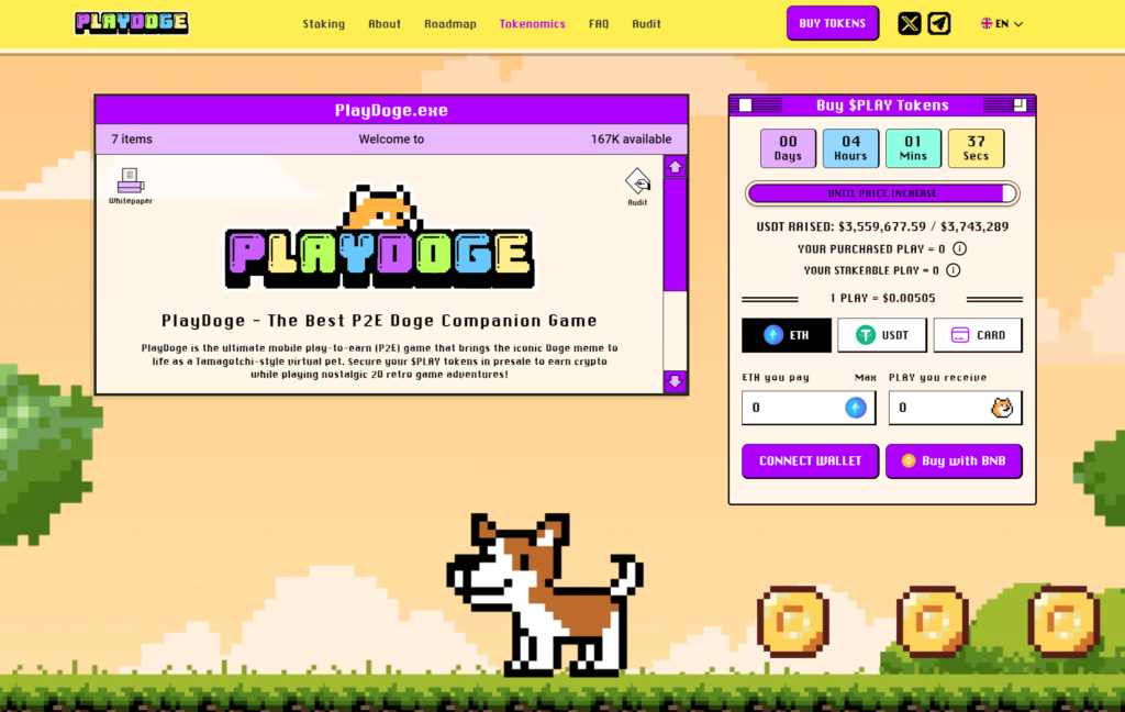 PlayDoge Presale