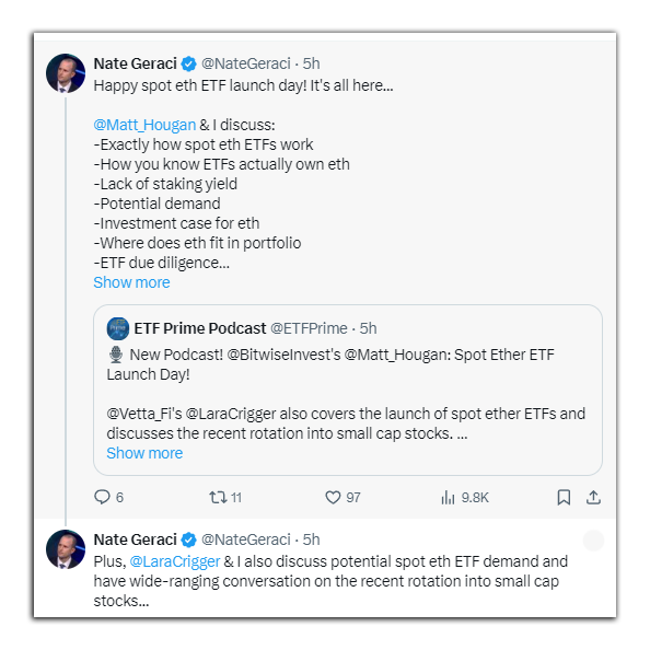Nate about ETH etf
