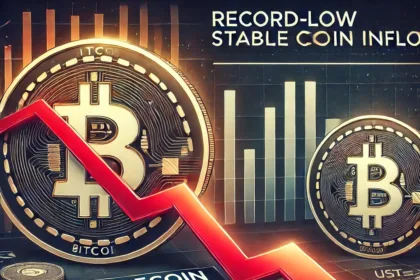 Stablecoin Inflows Hit Record Lows: Is Bitcoin’s Downturn Far From Over?