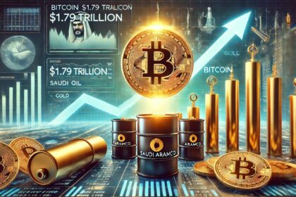 Bitcoin Surpasses $1.79 Trillion Oil Giant Saudi Aramco – Can BTC Climb Up And Pass Gold?