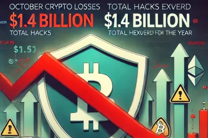 October Crypto Losses Drop, But Total Hacks Still Top $1.4 Billion This Year