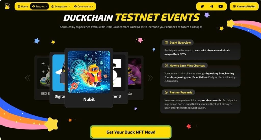 DuckChain Airdrop: How to earn from Duckchain Airdrop