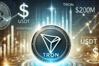 TRON Records $200M in Monthly Fees and Rising USDT Transactions, What Does This Signal?