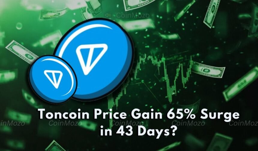 Toncoin price surge