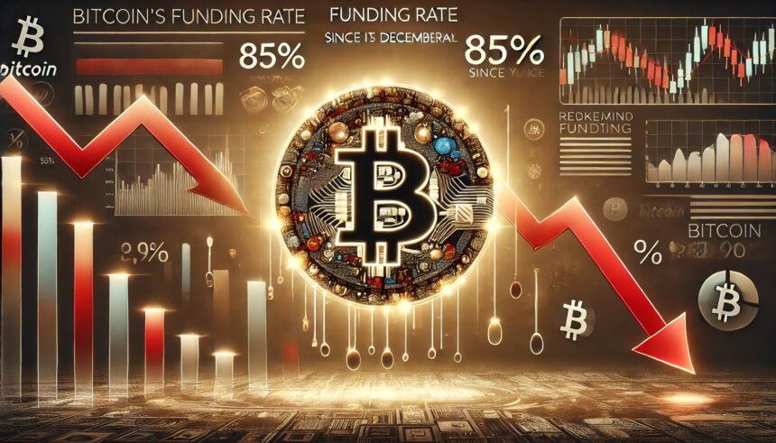 Bitcoin Funding Rate Drops 85% Since December Peak As Speculative Appetite Weakens – Details