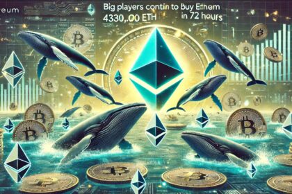 Big Players Keep Buying Ethereum – Whales Accumulate 430,000 ETH In 72 Hours