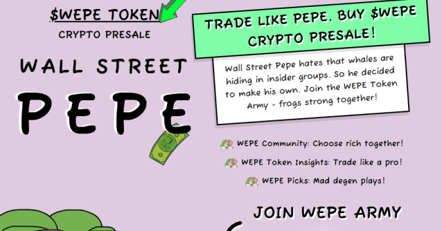 Wall Street Pepe presale