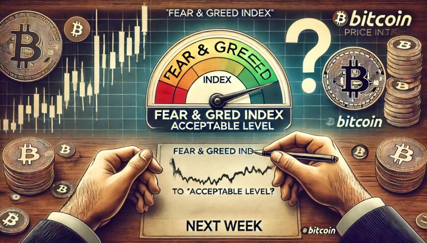 Bitcoinist: Bitcoin Fear & Greed Index Drops ‘To An Acceptable Level’ – Analyst Expects Reaction Next Week